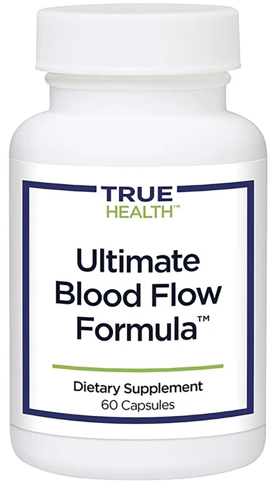 Ultimate Blood Flow Formula By True Health - Dietary Supplement - 60 Capsules