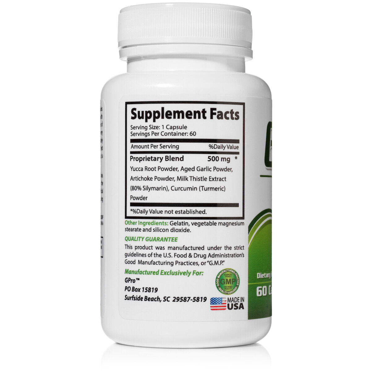 GPro Uric Acid Support Formula Support Healthy Uric Acid Levels – 60 Capsules