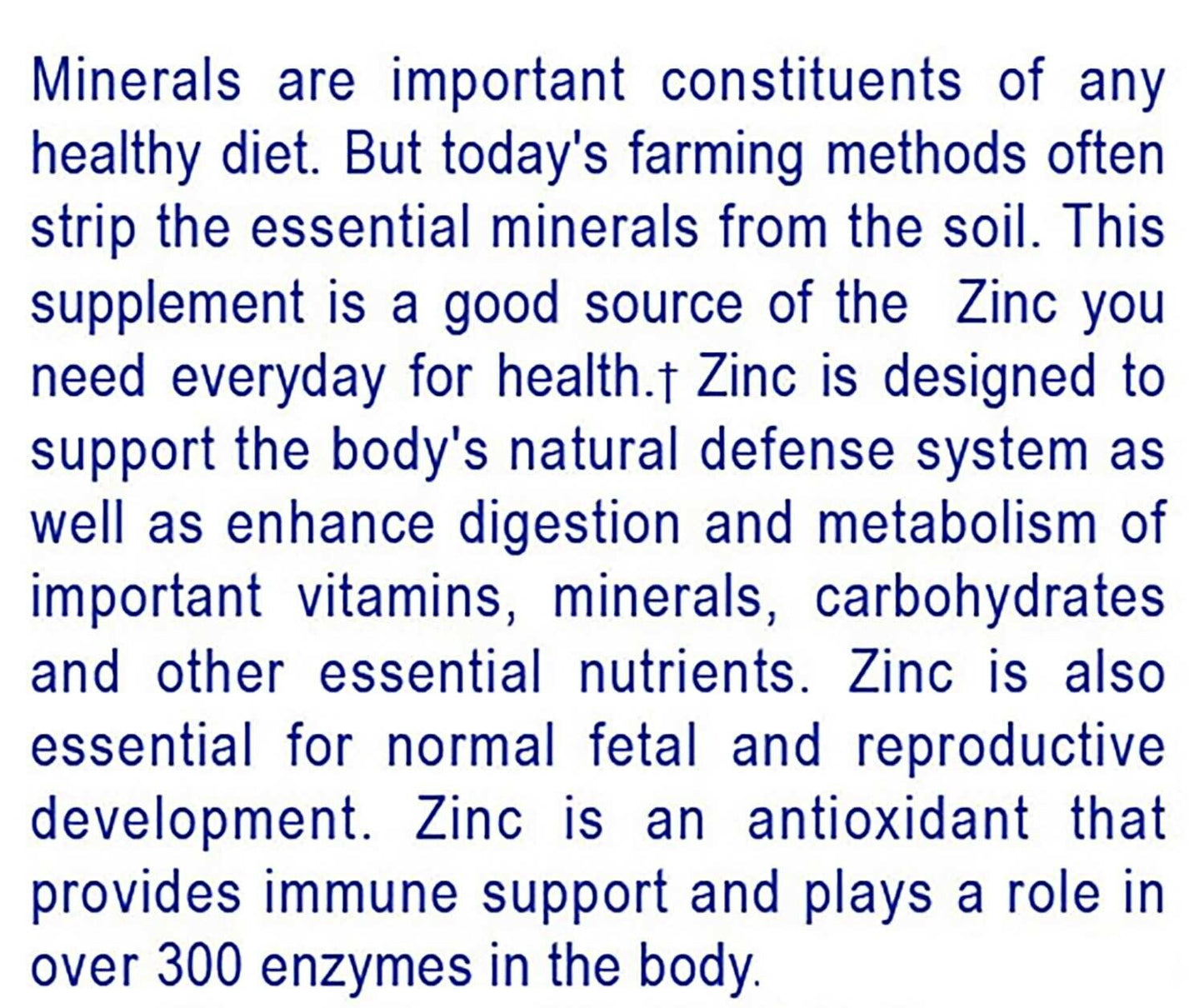 Zinc Lozenges Zinc Gluconate Immune System Support - Orange Flavor 100 Lozenges