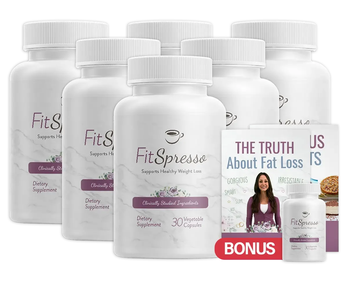 FitSpresso Weight Loss Supplement - Genuine Fit Spresso - 6 Bottles