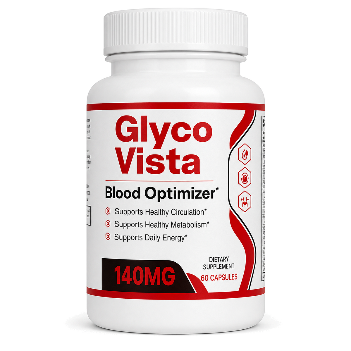 GlycoVista Blood Health Support Dietary Supplement |60 Capsules | Glyco Vista