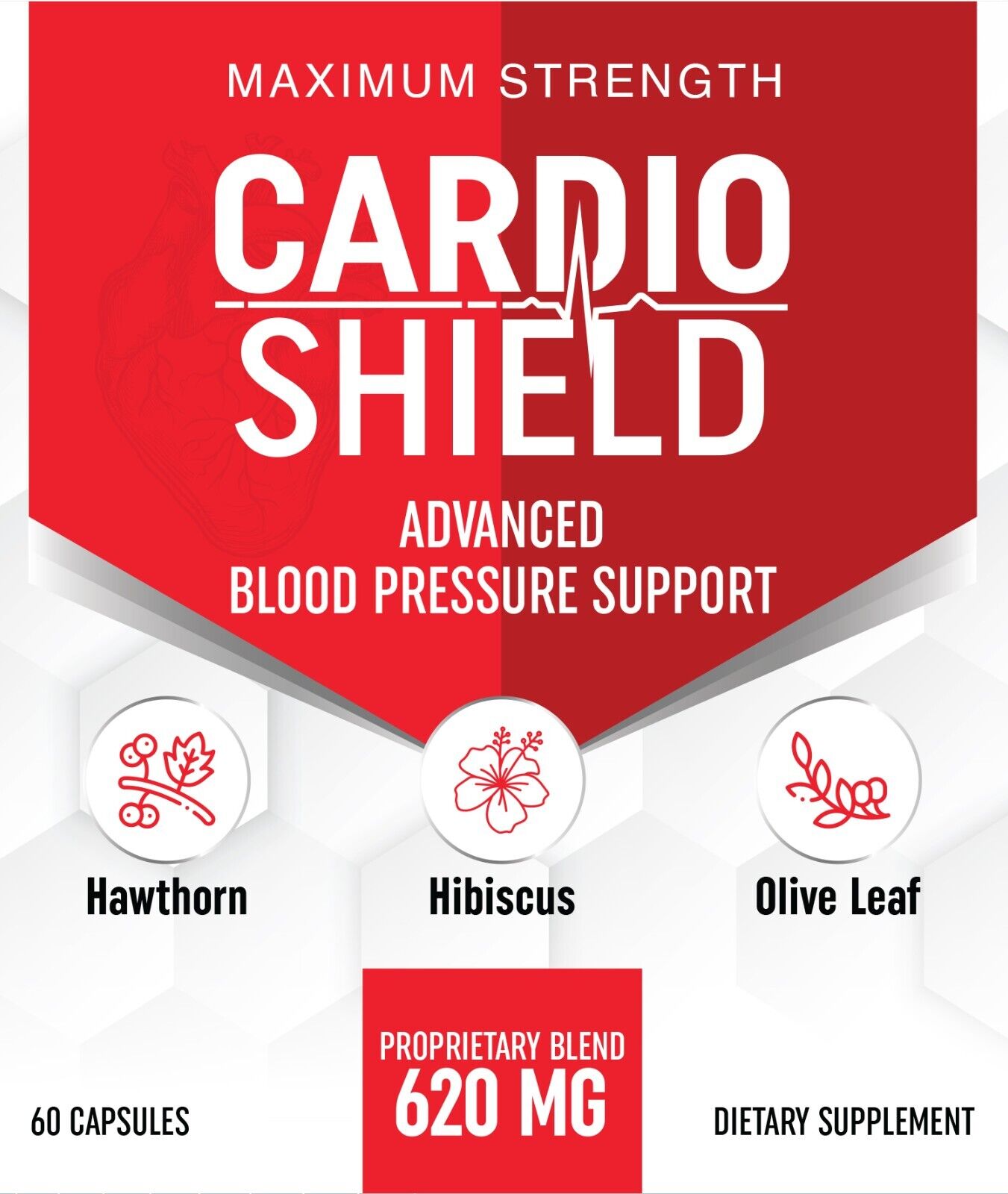 Cardio Shield Health Supplement Pills - 60 Capsules – AdvantageNutra