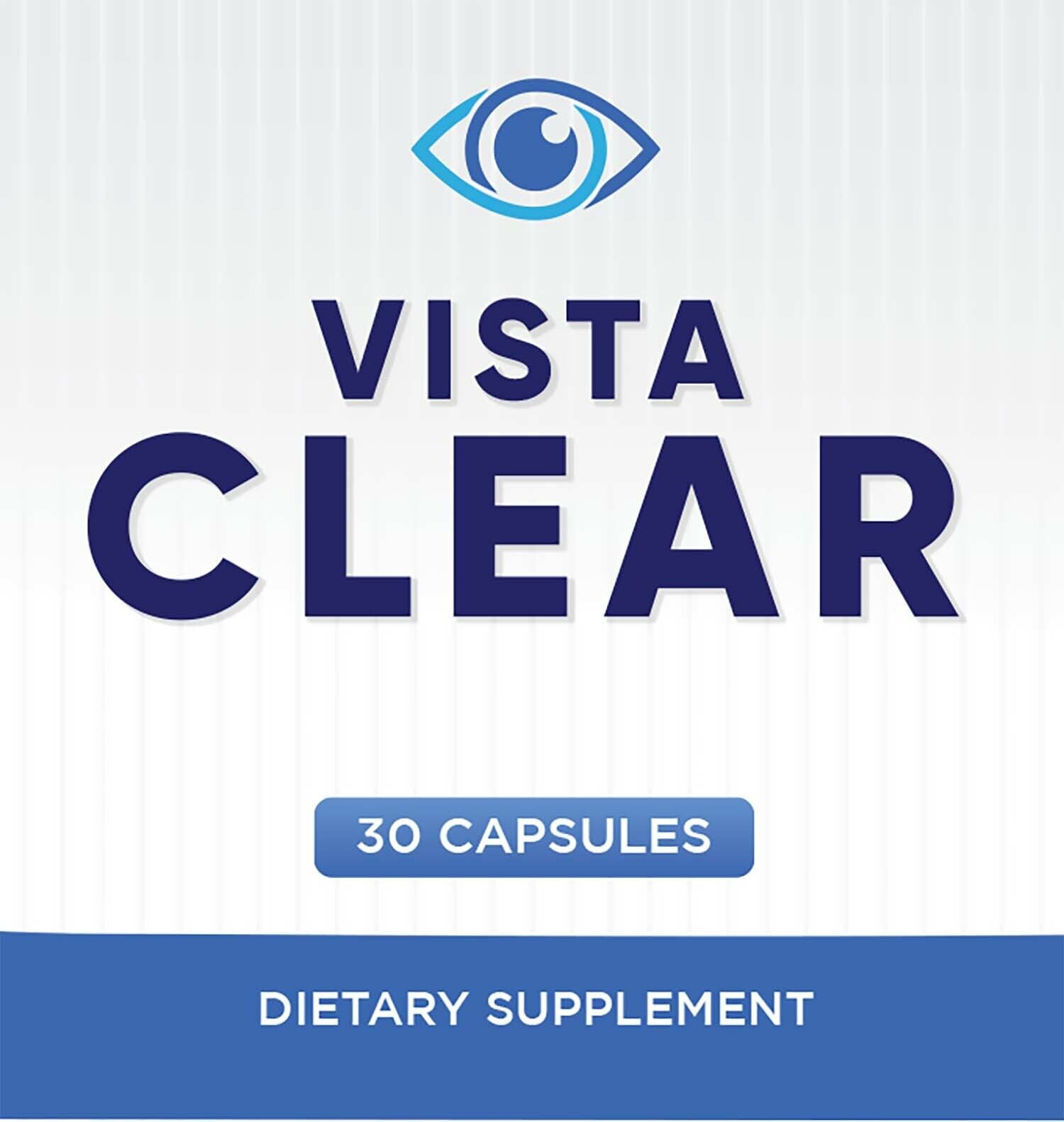 VistaClear Vision & Eye Health Support Supplement By Vista Clear