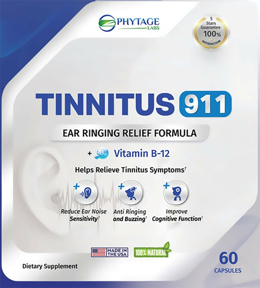 Tinnitus 911 Ear Ringing Relief Supplement