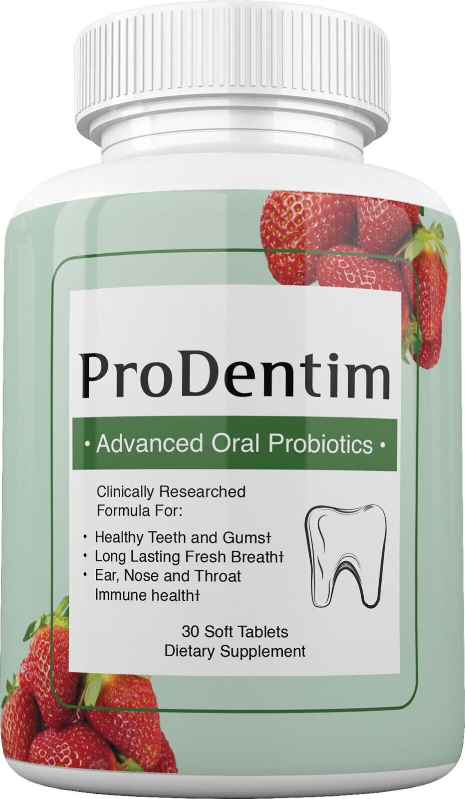 ProDentim Oral Probiotics For Healthy Teeth And Gums - 30 Soft Tablets - Genuine