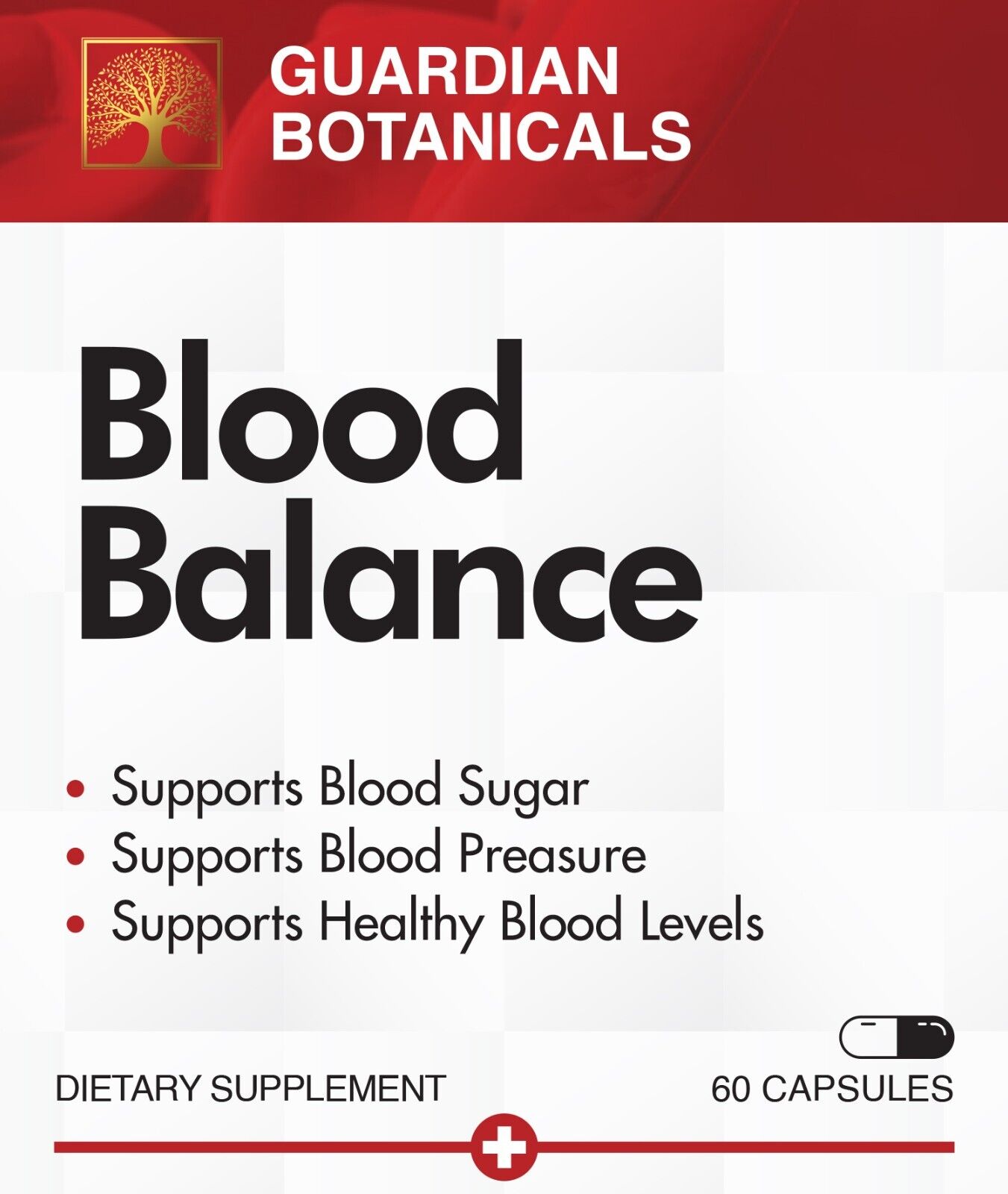 Guardian Botanicals Blood Balance Formula - 30 Capsules
