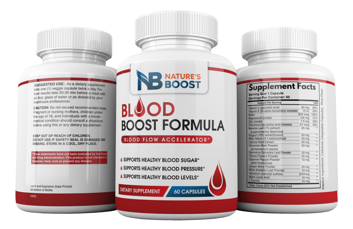 Blood Boost Formula By Nature's Boost
