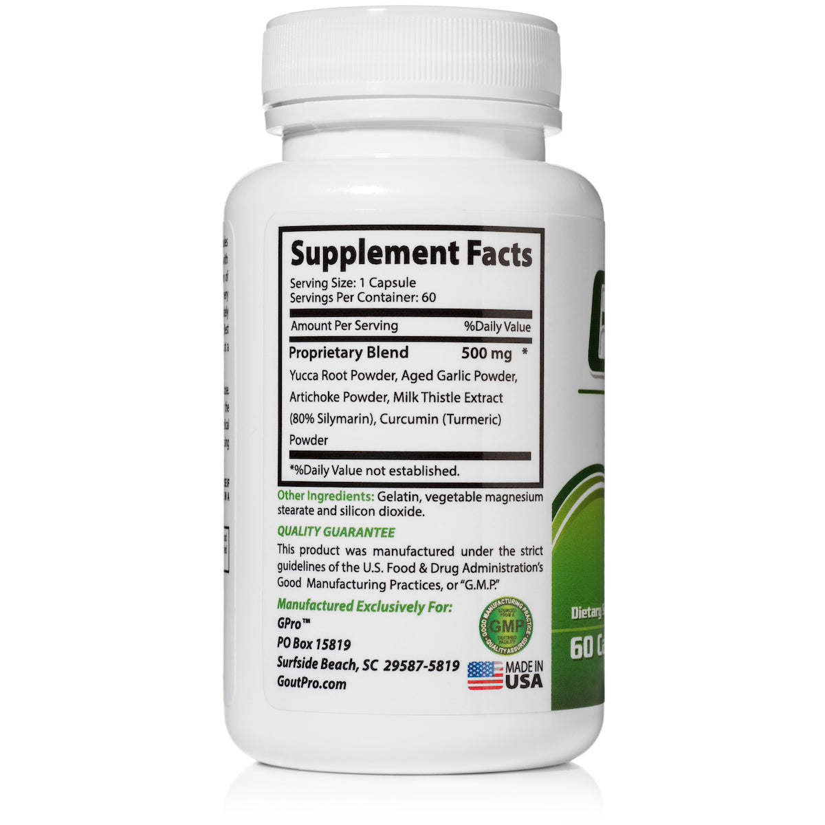 GPro Uric Acid Cleanse & Joint Support